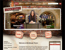 Tablet Screenshot of brickhousetavern.com